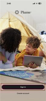 Plume Home_Homescreen